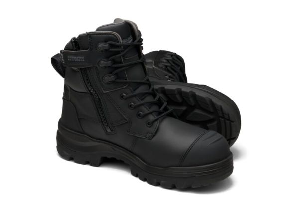 Picture of BLUNDSTONE 8561 UNISEX ROTOFLEX SAFETY BOOTS - BLACK